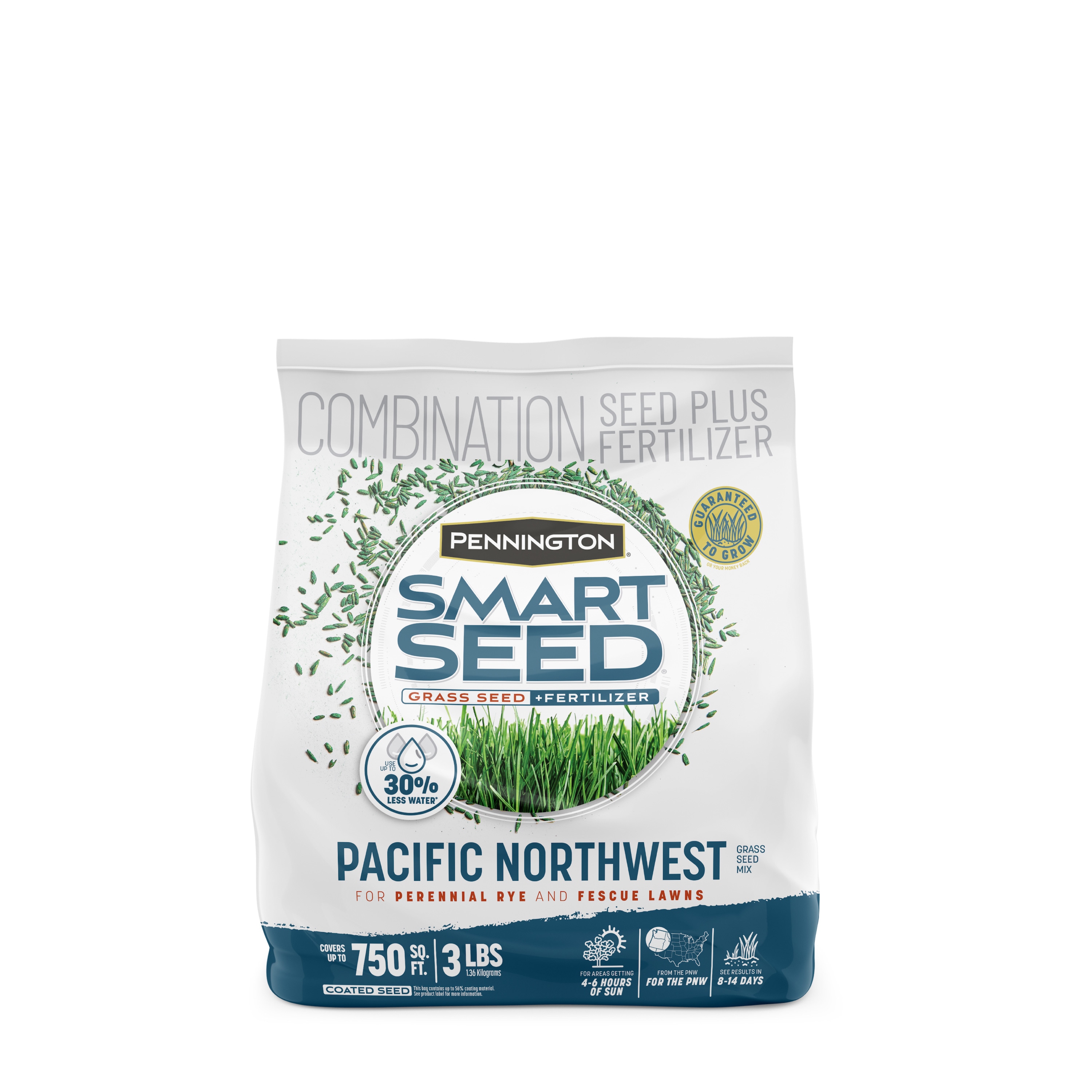 Pennington Smart Seed Pacific Northwest 3-lb Mixture/Blend Grass Seed | 2149602271