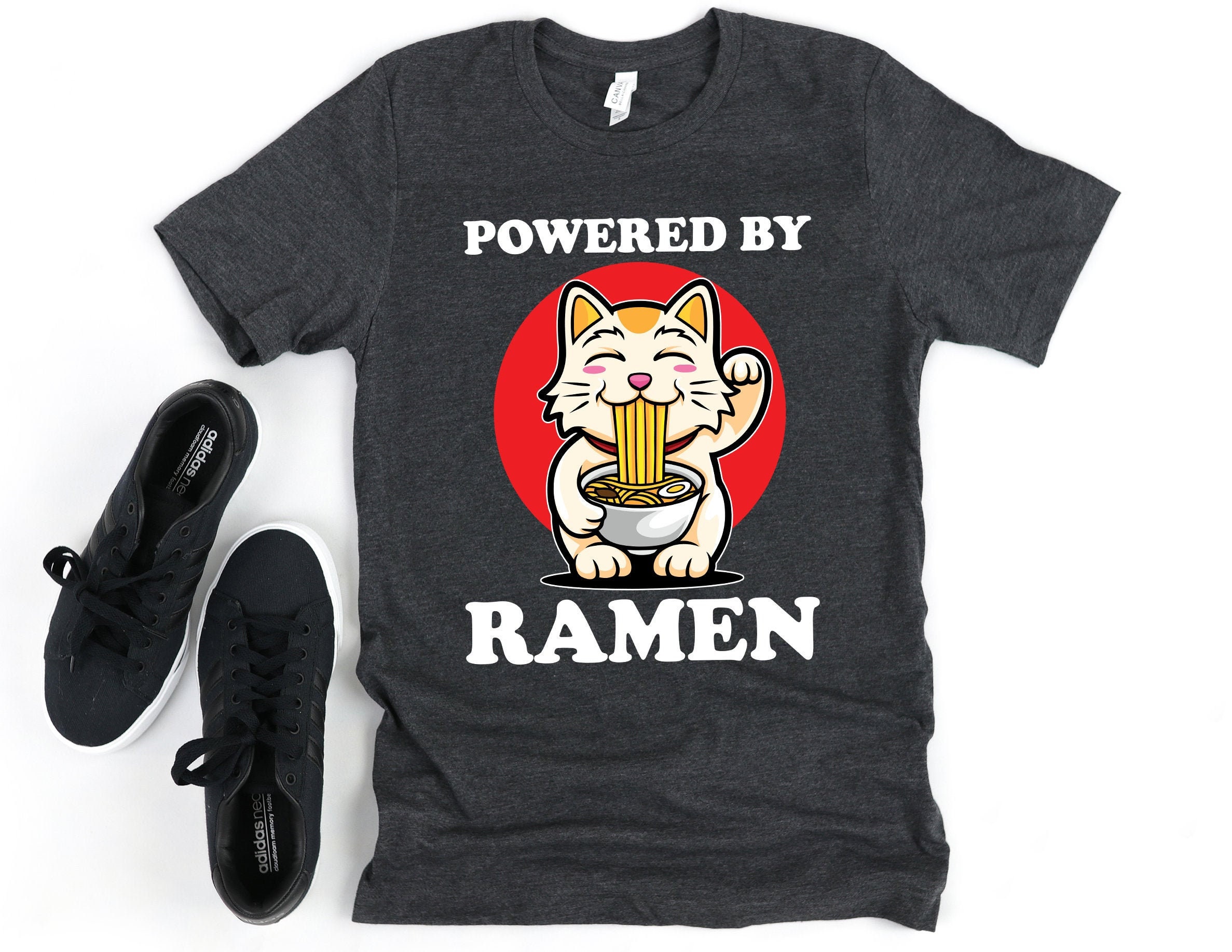 Funny Ramen Shirt/Hoodie Cat Anime Gift Japanese Noodles Lover