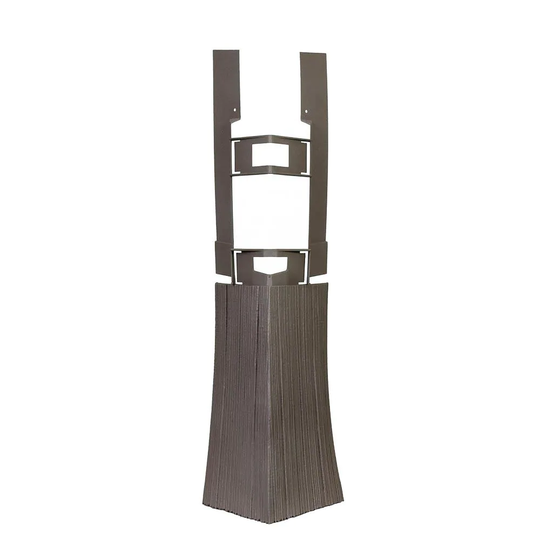 Novik NovikShake HS Hand-split Shake Vinyl Siding Panel Cedar Blend 4.75-in x 19.25-in in Brown | 120070007