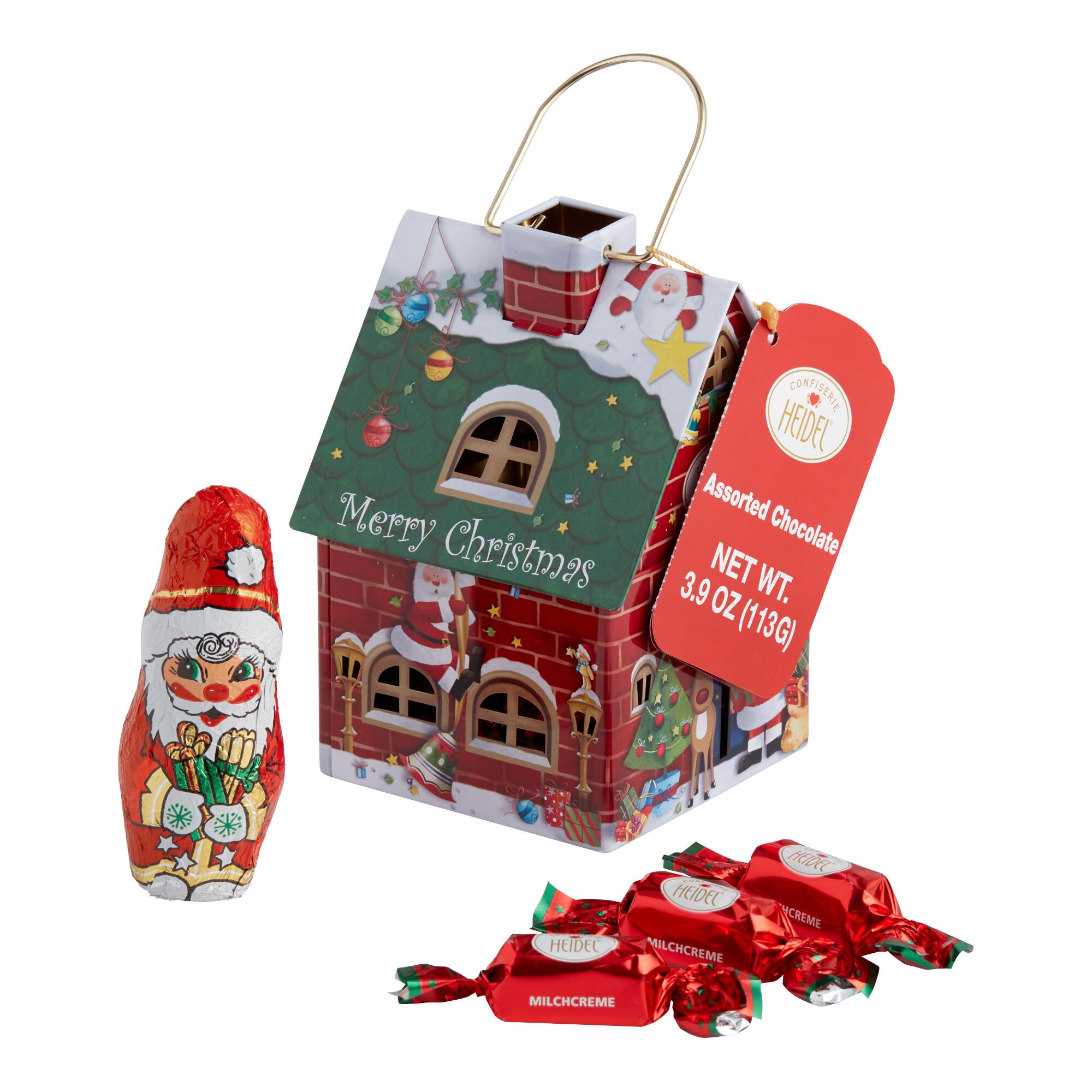 Heidel Chocolate Pralines In Cottage Tin by World Market