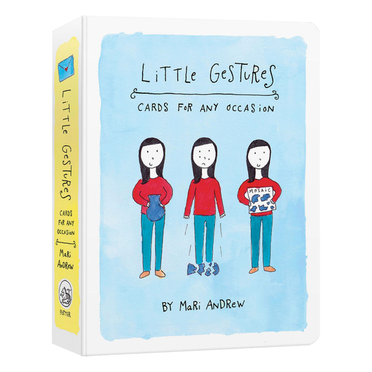 Little Gestures Postcard Book 50 Count: Multi - Paper by World Market