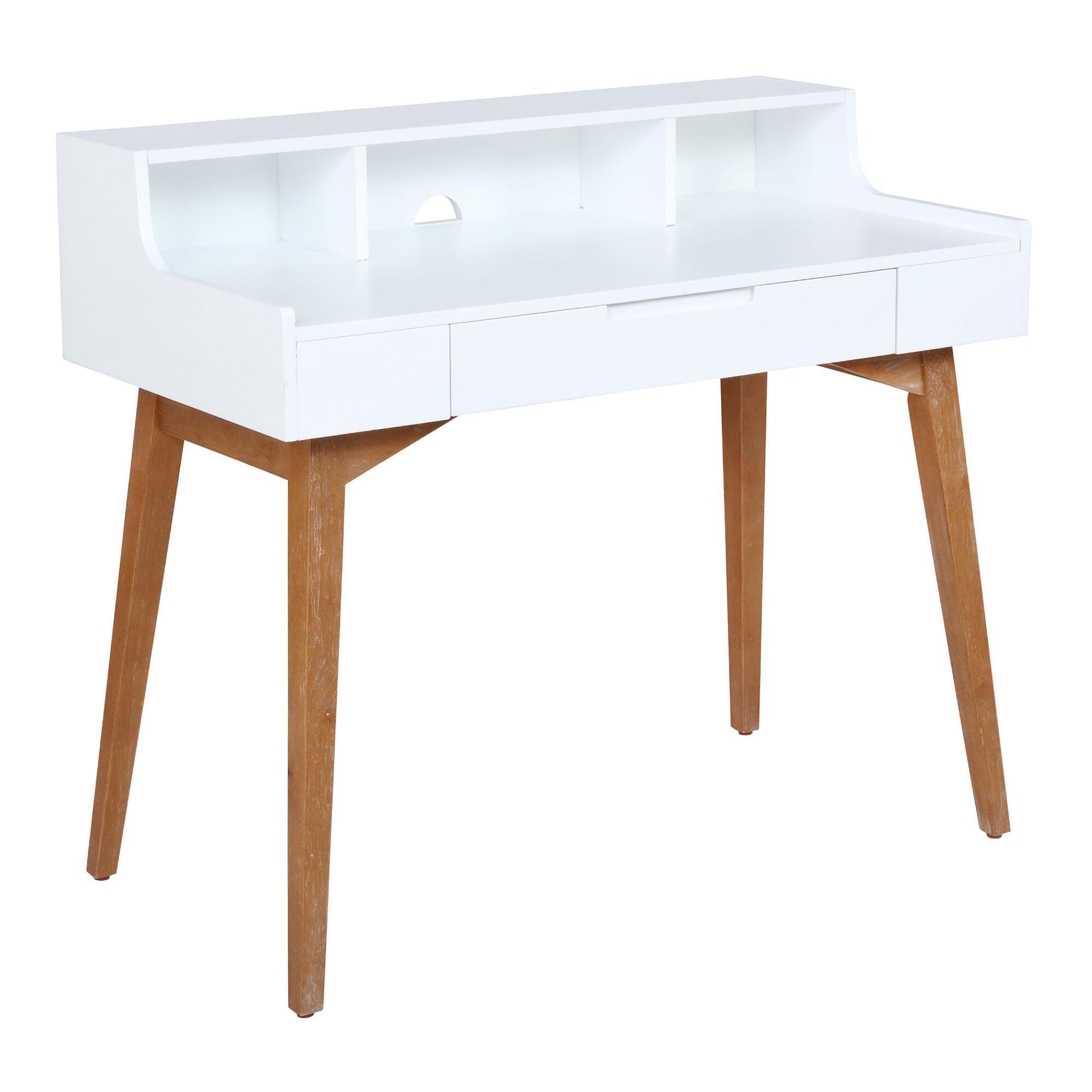 Tatum Desk With Drawer and Hutch by World Market