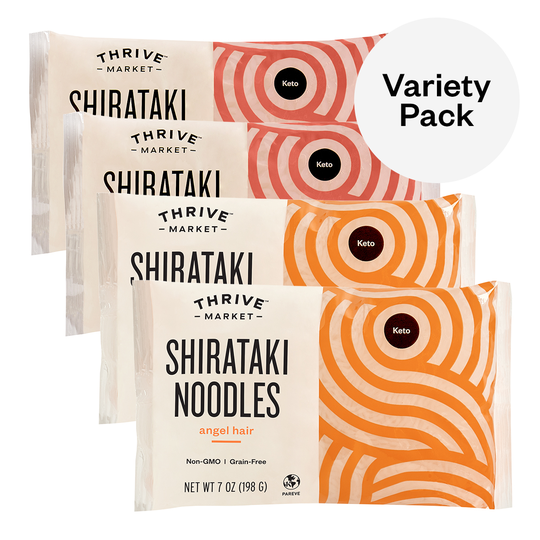 Thrive Market Keto Noodles Four 7oz pouches