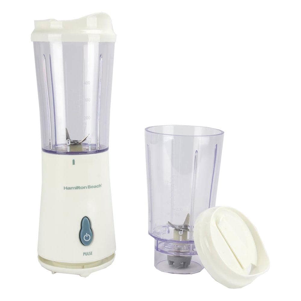 Hamilton Beach 14-oz White 200-Watt Pulse Control Blender Stainless Steel | 46530