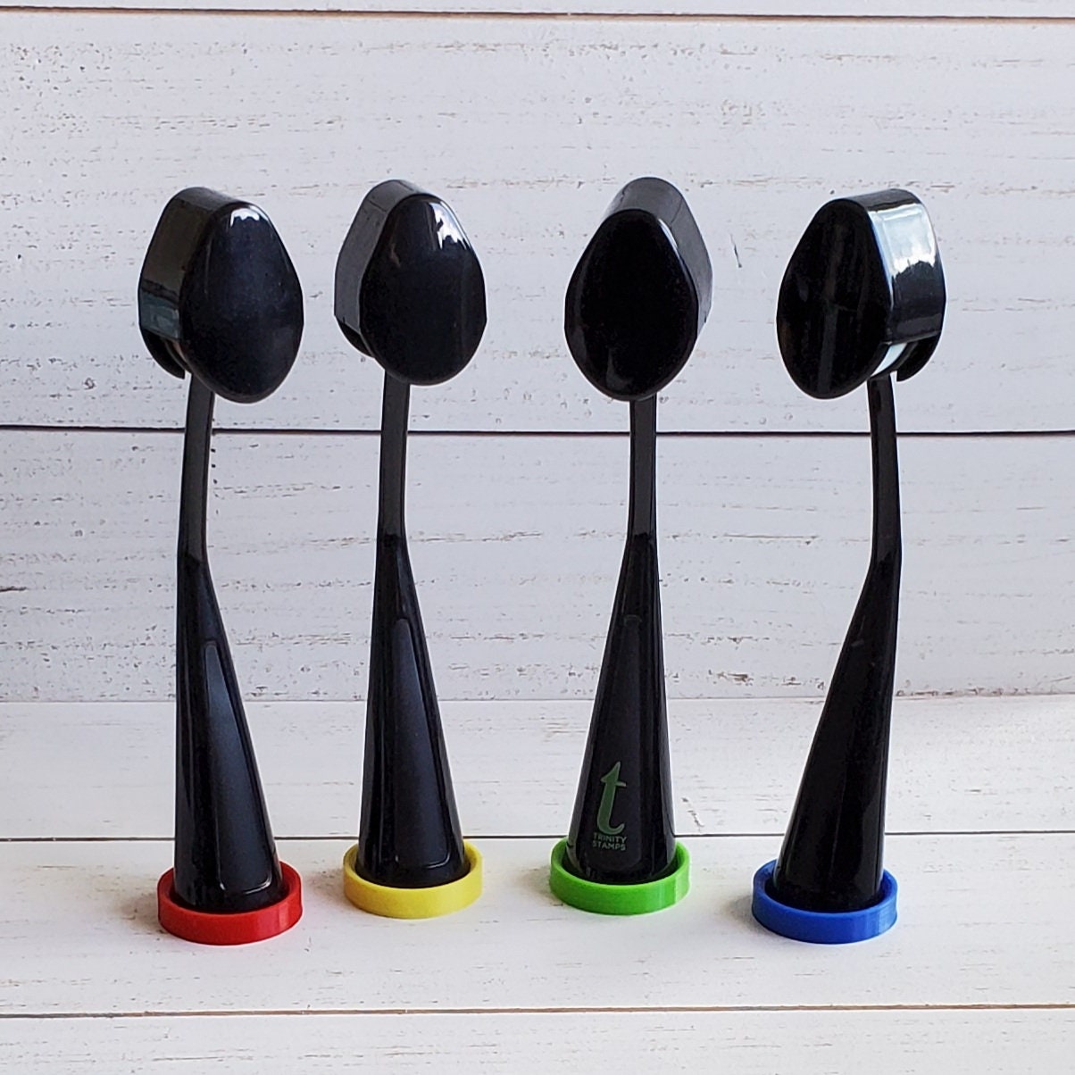 Set Of 12 Blending Buddy Brush Caps - Color Coding, Magnetic, Extra Stability