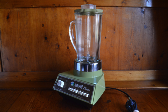Unival Waring Blender Vintage Classic 1970's Avocado/Olive Green in Great Condition & Working Perfectly
