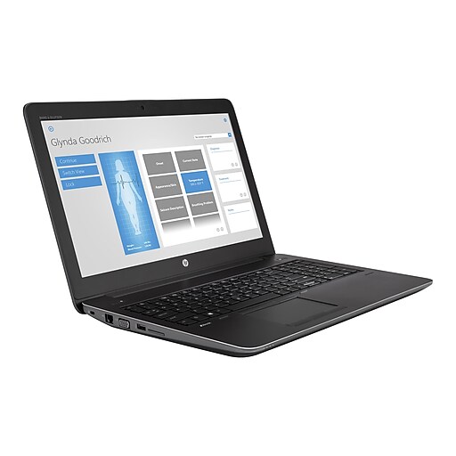 HP ZBook 15 G4 15.6" Laptop, Intel i7, 8GB Memory, 256GB SSD + 1TB HDD, Windows 10 Pro