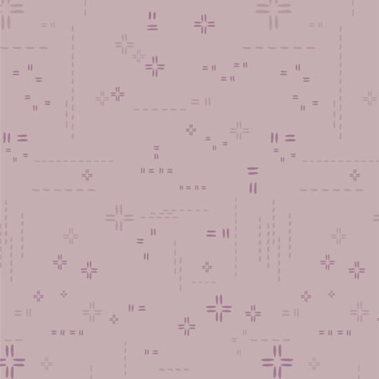 Lilic Dusk, Decostitch Elements, Purple Quilting Cotton Blender Fabric, Art Gallery Fabrics