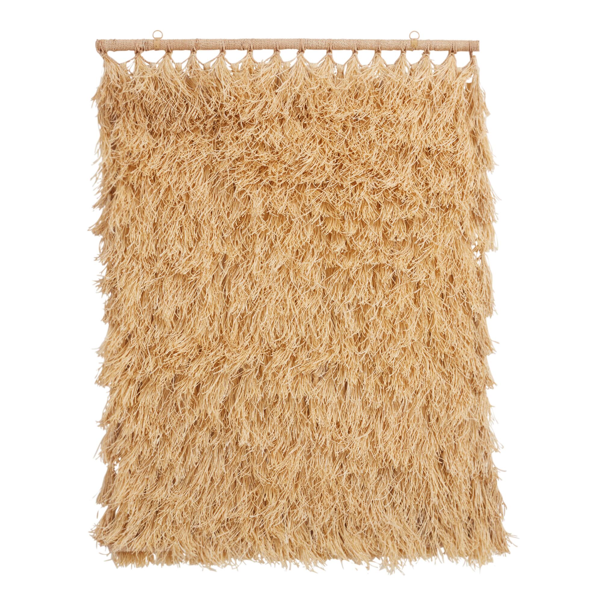 Handwoven Jute Tassel Wall Hanging: Natural by World Market