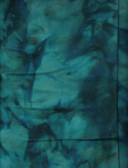 Batik Flannel Blender Teal Batiks By Mirah Fabric