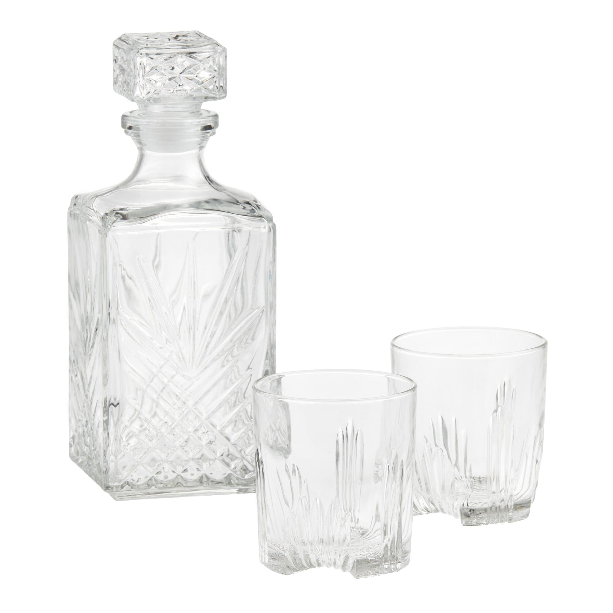 Bormioli Rocco Selecta 7 Piece Whisky Decanter Set by World Market