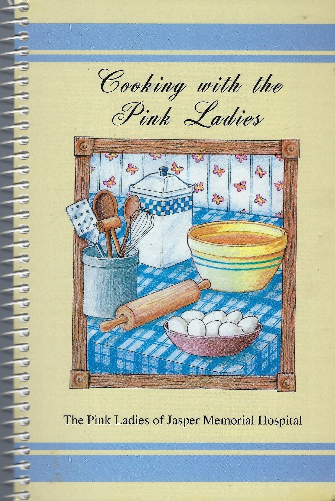 Monticello Georgia Vintage Jasper Memorial Hospital Cooking With The Pink Ladies Cookbook Ga Favorite Recipes Collectible Rare Cook Book