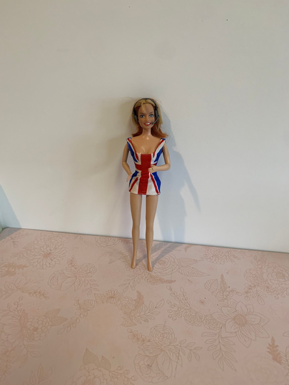 Vintage 90S Spice Girls Doll, Ginger Girl Doll, Girl Band Doll