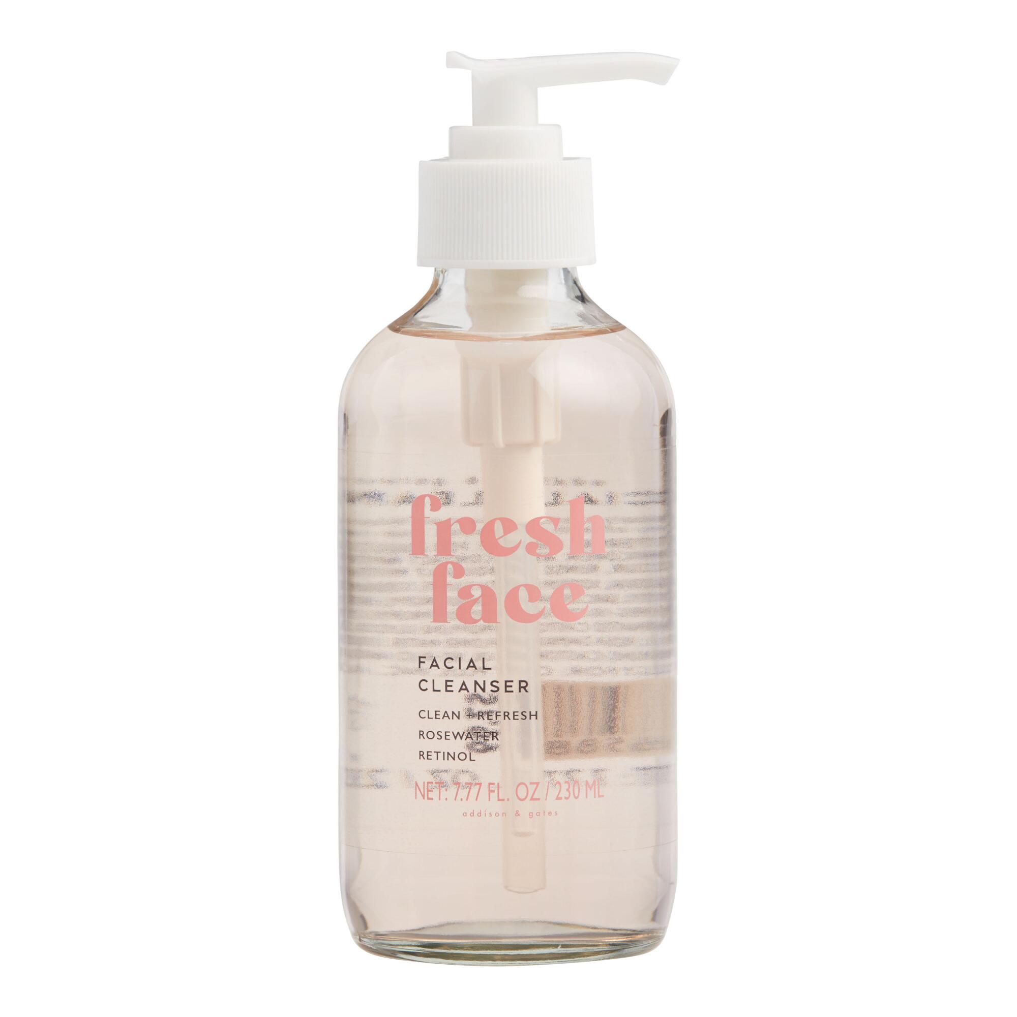 Fresh Face Squalane Face Cleanser: Pink - Glass by World Market
