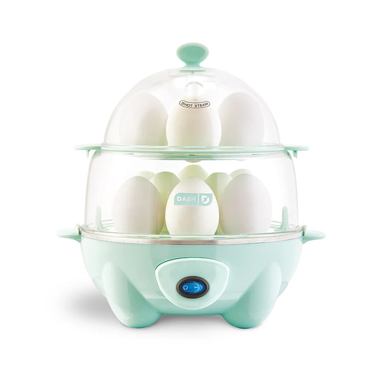 Dash Deluxe Egg Cooker, Turquoise/Blue