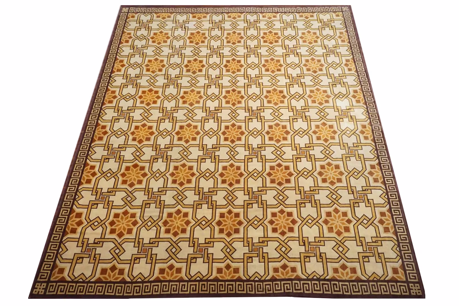12X14 Fine Tibetan Estate Area Rug Oriental Wool Carpet | 11'7" X 13'8"