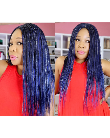Ready To Ship Blue Mix Micro Twist