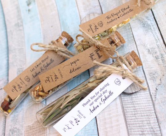 The Perfect Blend, Wedding Tea Party Favors, Selectable Custom Tags, Let Love Brew, Is Brewing, Favor For Guests, Cheap, Bulk, Unique