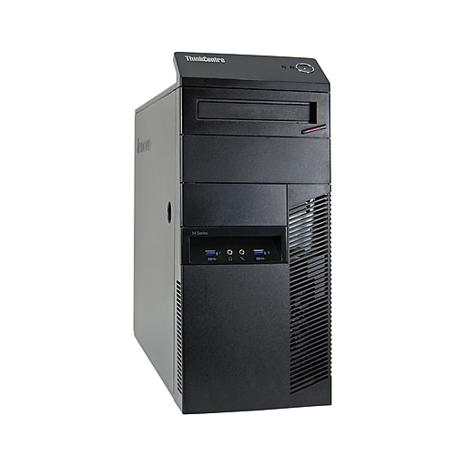 Lenovo M93P-T Refurbished Desktop Computer, Core i5-4570 3.2Ghz, 8GB Memory, 2TB HDD