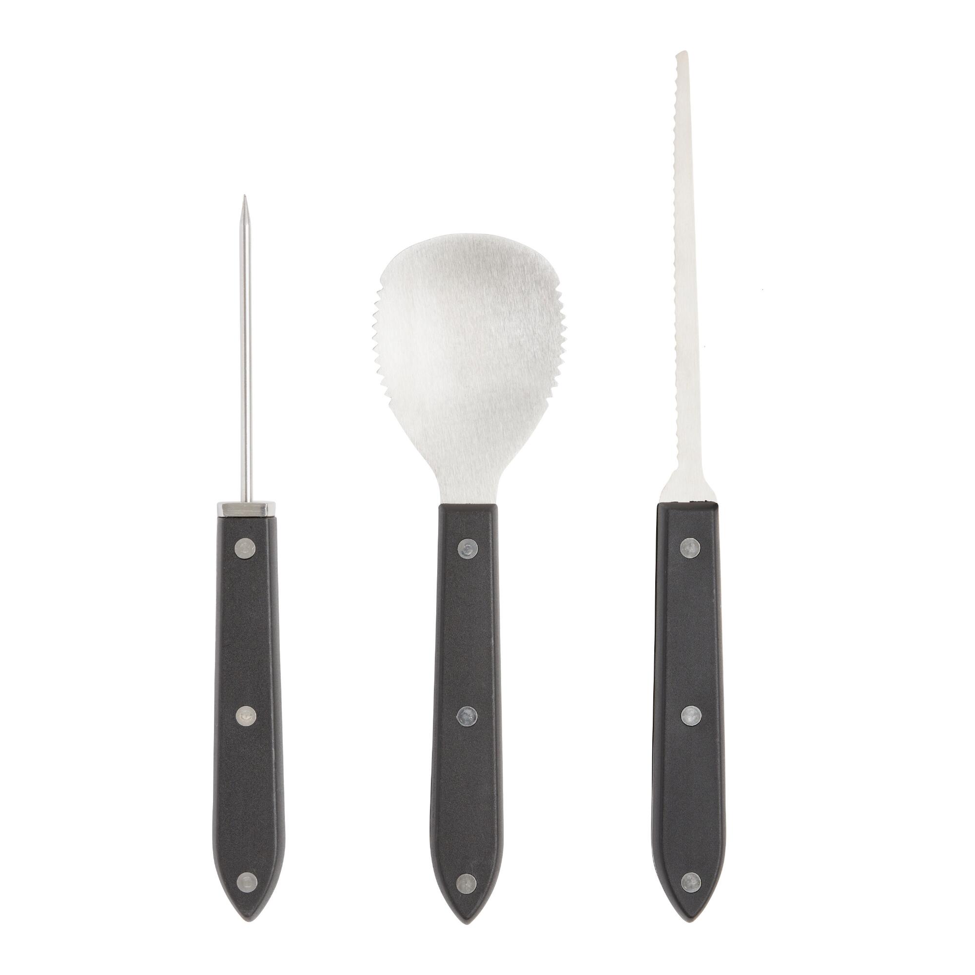 Pumpkin Carving Set 3 Piece by World Market