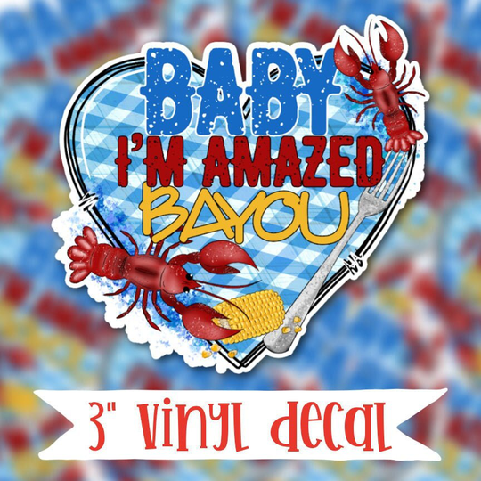 V78 Baby Bayou Vinyl Sticker Decal