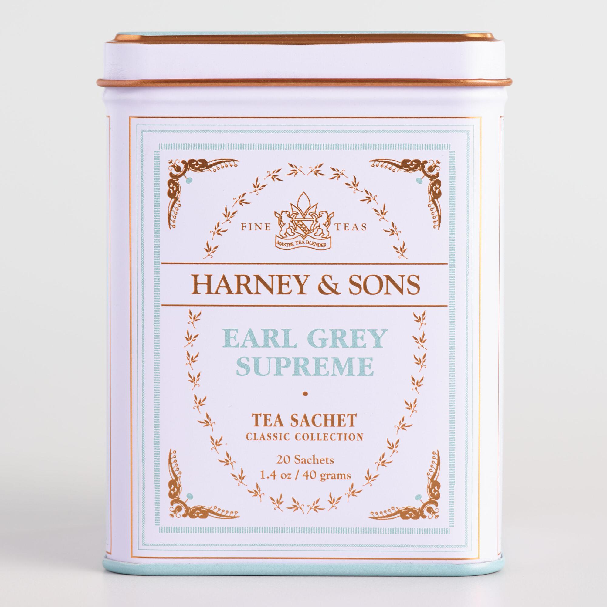 Harney & Sons Earl Grey Supreme Tea Sachets 20 Count by World Market