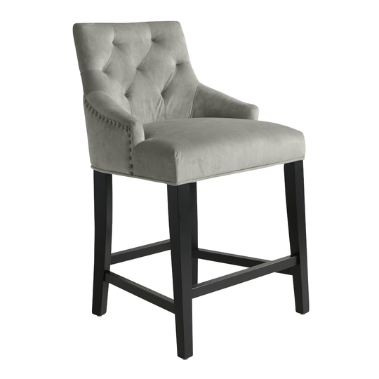 Tufted Lydia Upholstered Counter Stool - Fabric by World Market