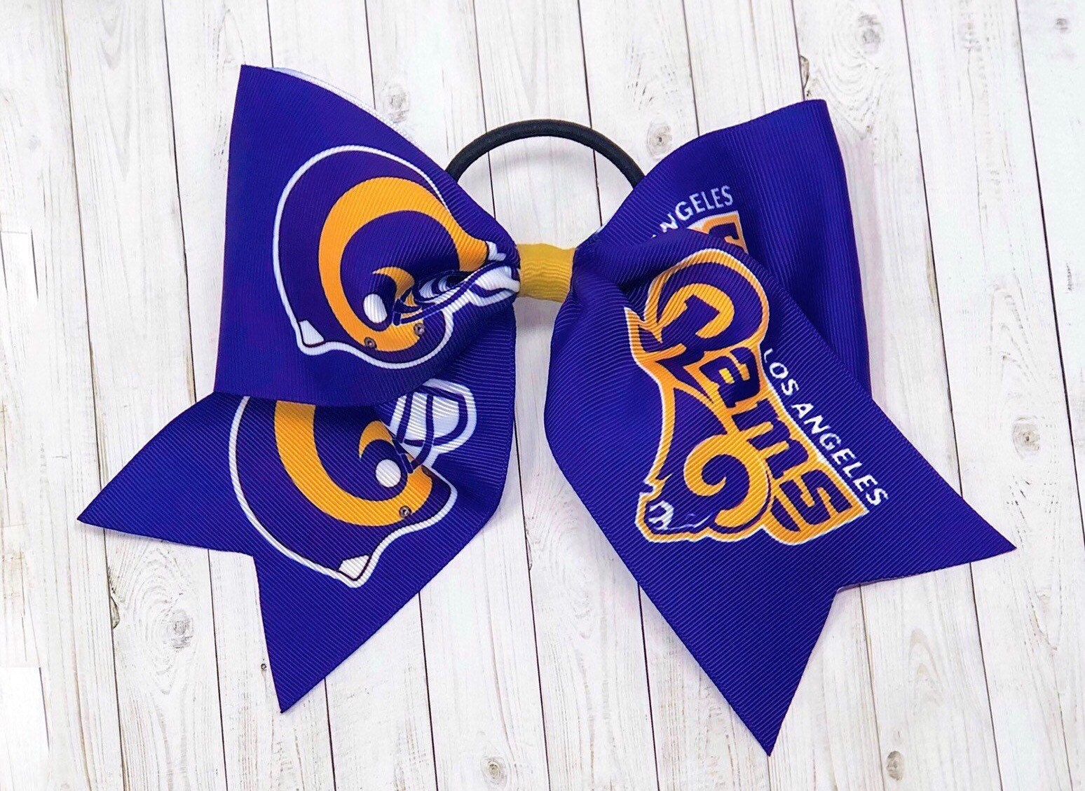 Los Angeles Rams Hair Bow