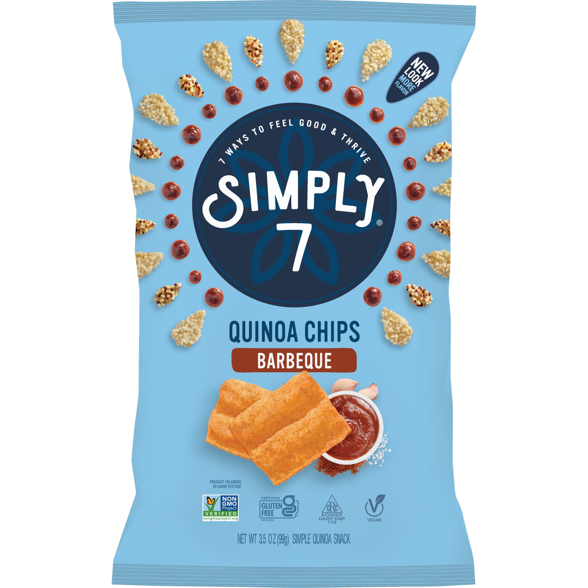 Simply 7 Quinoa BBQ, 3.5 oz