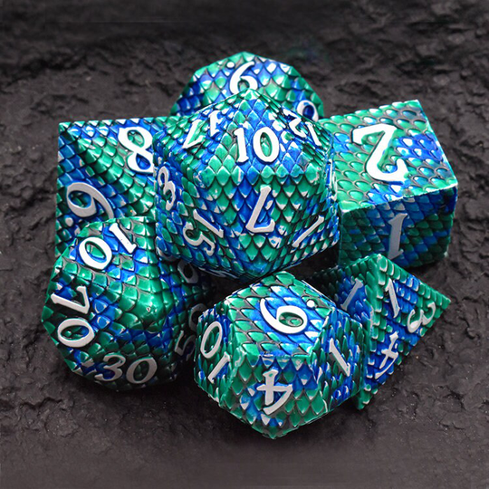 Metal Dnd Dice Set, Metal Dice, Critical Role, Gaming Dungeons & Dragons Tabletop D4 D6 D8 D10 D12 D20