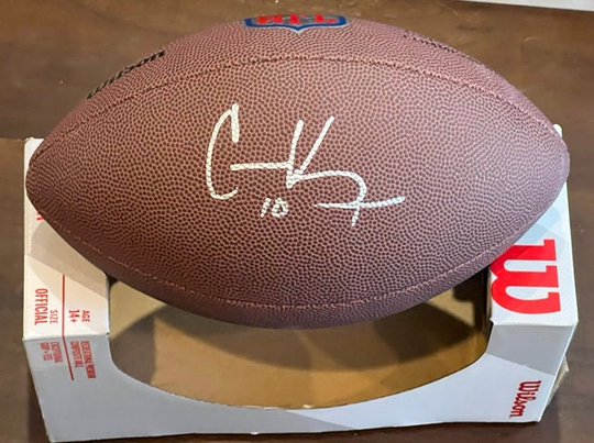 Cooper Kupp Signed Autographed Nfl The Duke Replica Football Los Angeles Rams