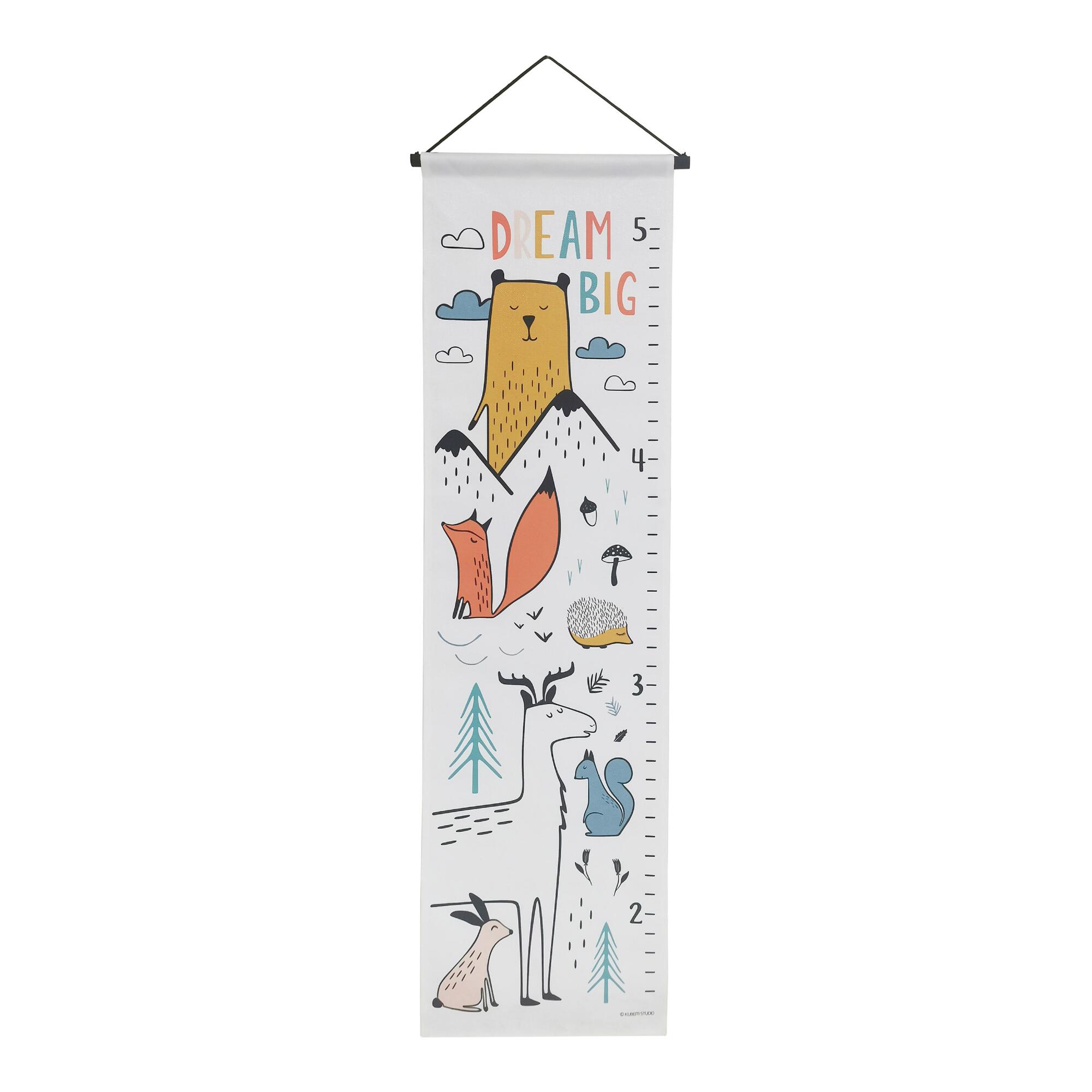 Dream Big Kids Growth Chart Wall Decor: Multi by World Market