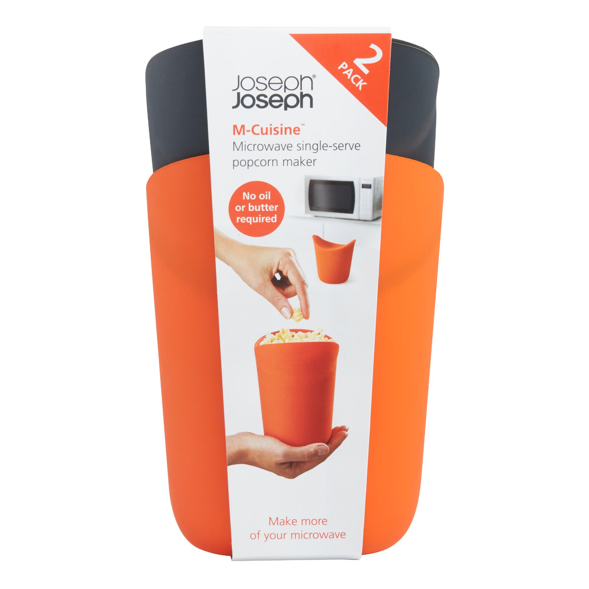 Joseph Joseph Silicone Microwave Popcorn Makers 2 Pack by World Market
