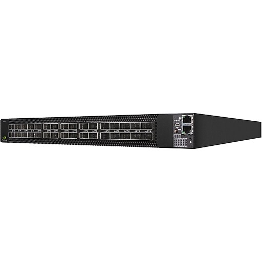 Mellanox SN3700C MSN3700-CS2F 32-Port Gigabit Ethernet Rack Mountable Switch