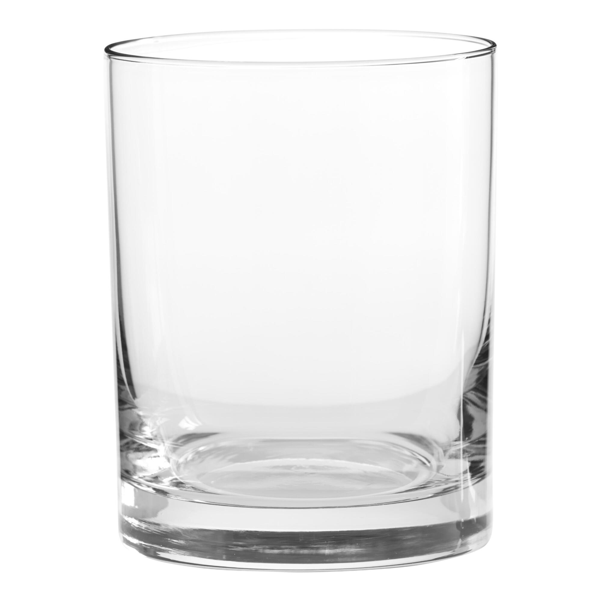 Heavy Sham Double Old Fashioned Glasses Set of 4 by World Market