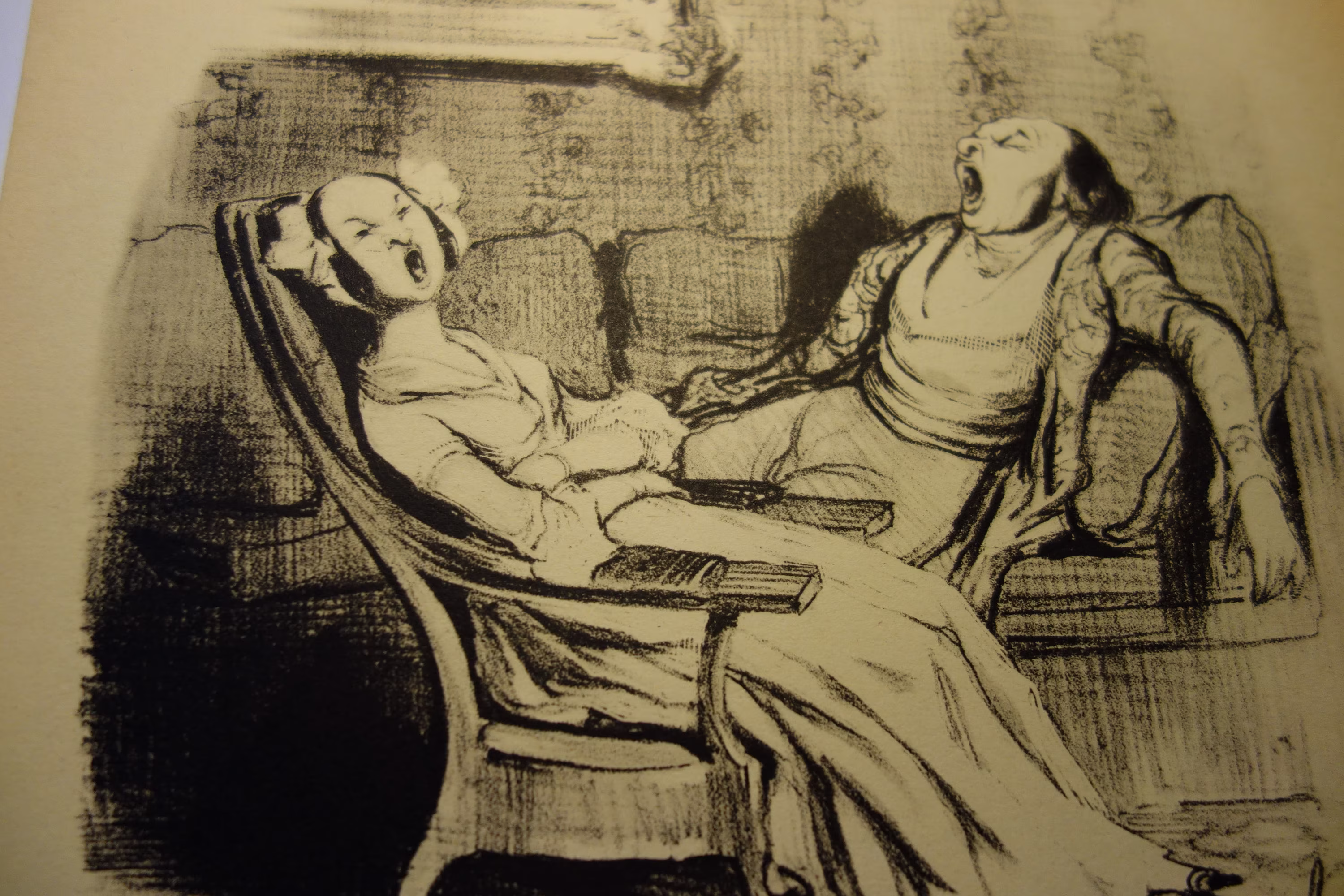 Honore Daumier Six Months Of Marriage Reproduction Cartoon On Married Life 1968 From Charivari 1837 Political Satire Victorian Humor