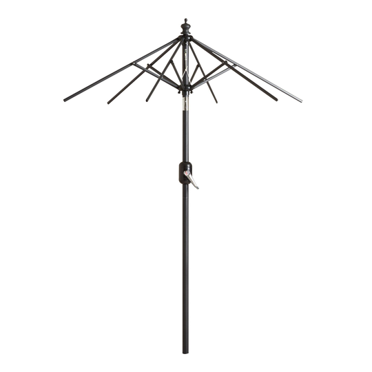 Steel 5 Ft Tilting Patio Umbrella Frame And Pole - Metal by World Market