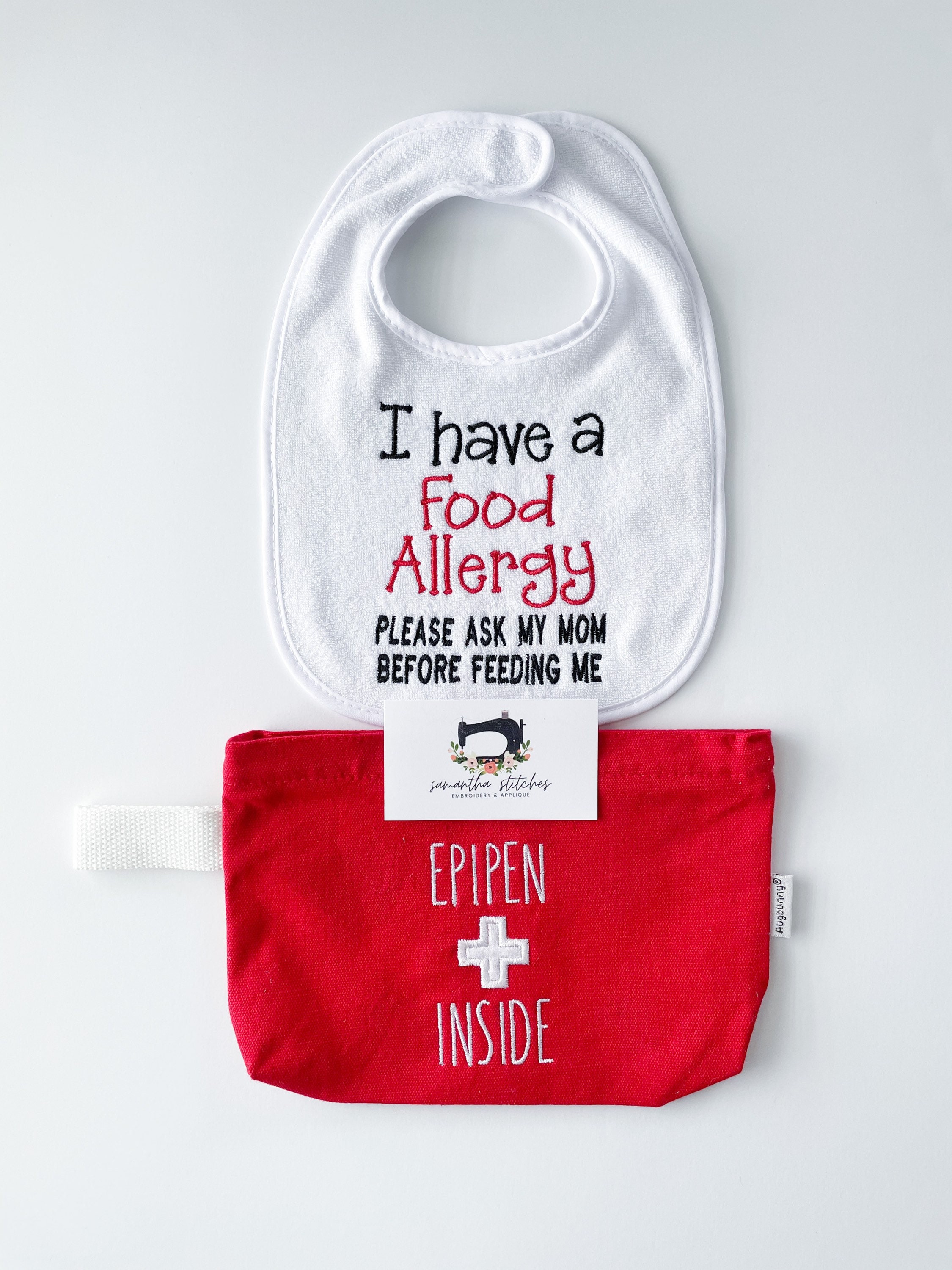 Food Allergy Bib & Bag Bundle