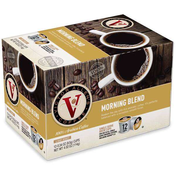 Victor Allen's Coffee 12 Count Morning Blend Coffee