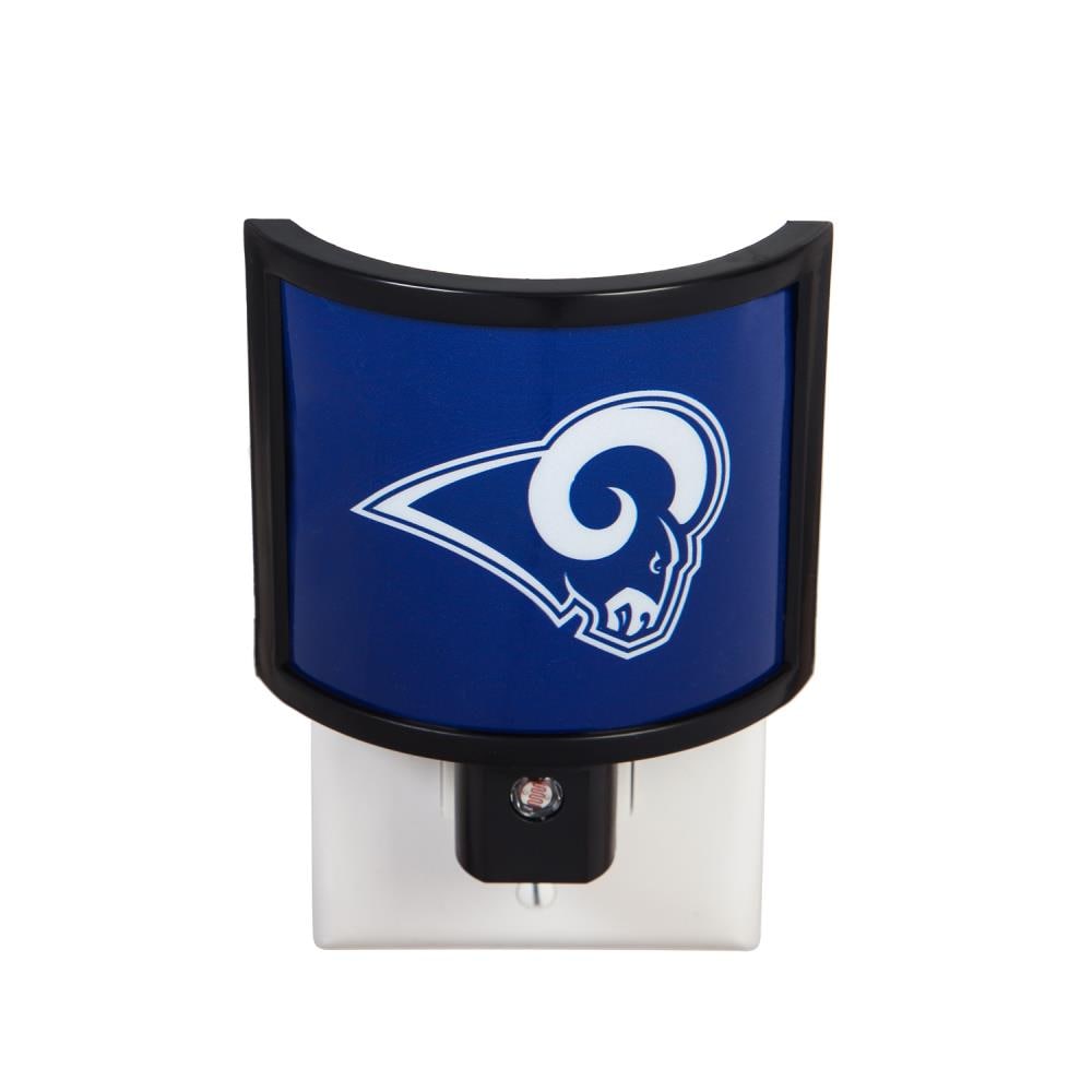 Team Sports America Los Angeles Rams Blue LED Night Light Auto On/Off | 3NTP3828