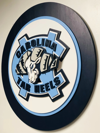 North Carolina Tar Heels "Rameses Ram" Multilayer
