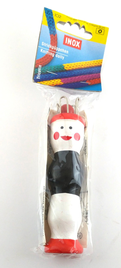 Gift For Knitter, Tricotin, Knitting Gift, Wooden Spool, Cadeau Pour Tricoteuse, Wood Spool Doll Strickpuppe