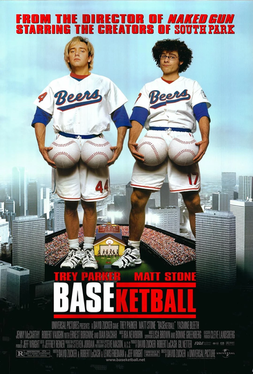 Baseketball Original 1998 Vintage One Sheet Movie Poster