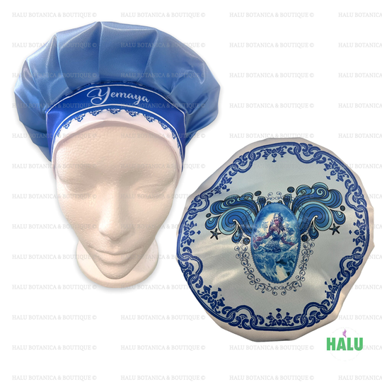 Yemaya Hat/ Gorro Yemaya/ Santeria Quillas