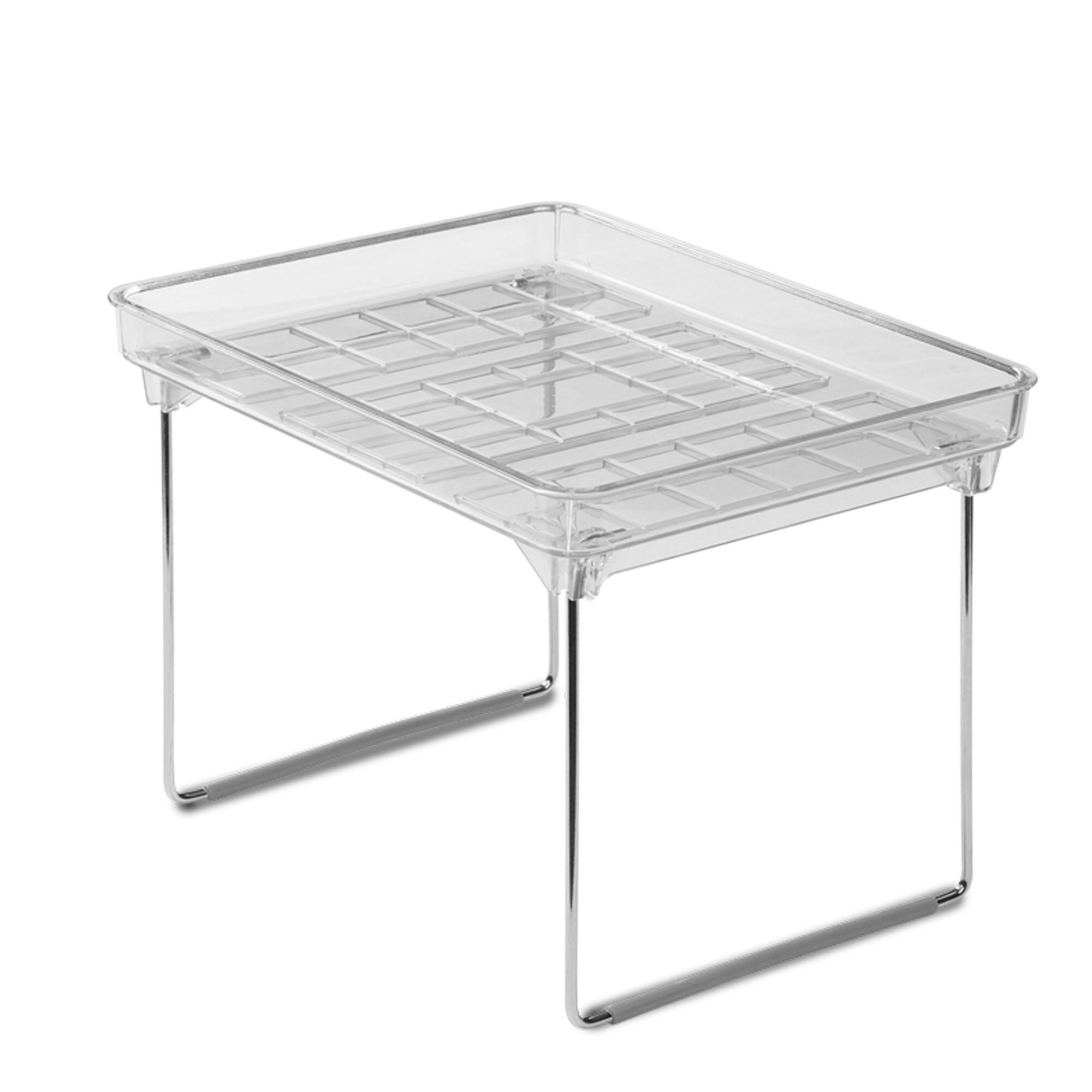 Small Madesmart Clear Stacking Shelf by World Market