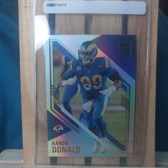 Aaron Donald 2021 Panini Elite Football Card Base Set Los Angeles Rams Star Player
