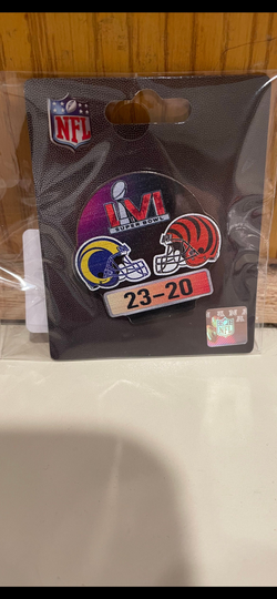 Rams Super Bowl Champions Pin Score