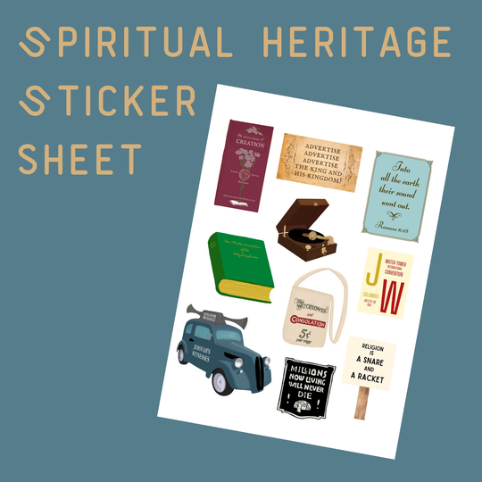 Spiritual Heritage Sticker Sheet