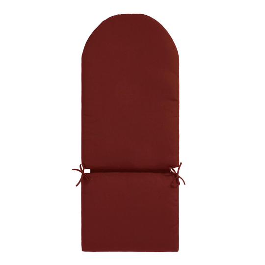 Sunbrella Terracotta Canvas Adirondack Chair Cushion: Orange - Acrylic by World Market