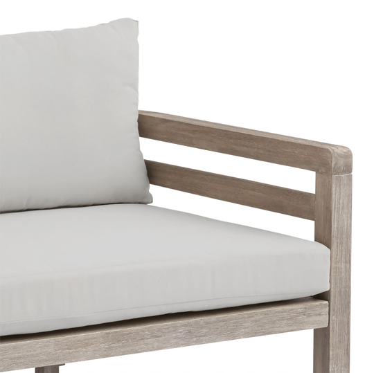 Marciana Outdoor Patio Chair Replacement Cushions 2 Piece Set: Gray - Polyester by World Market